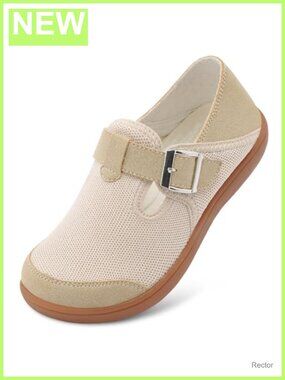 Womens Wide Toe Barefoot Zero Drop Loafer Slip On Walking Shoe Waist